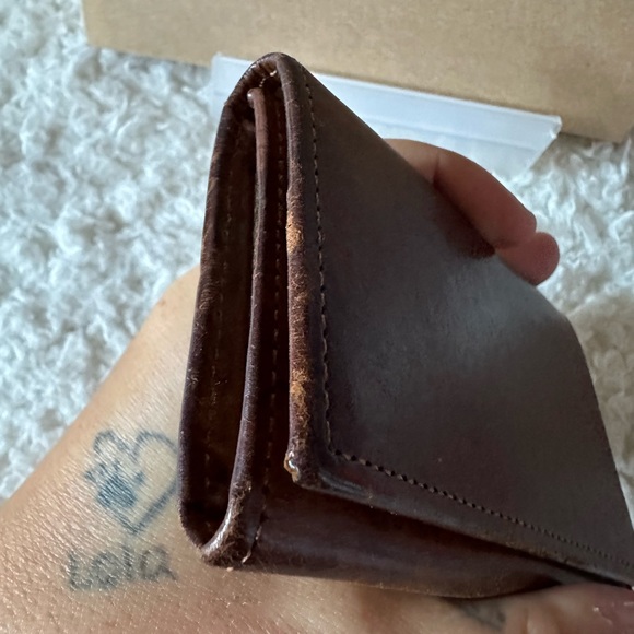 EXTREMELY RARE Coach Brown Leather Keyholder with Box - Picture 9 of 12